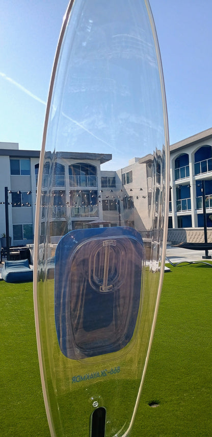 Transparent Paddle Board